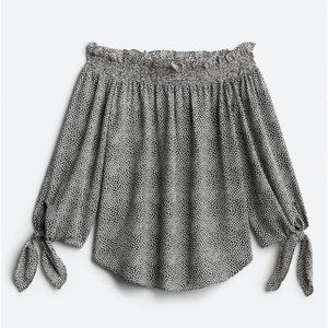 Michael Kors Galyn Off The Shoulder Top